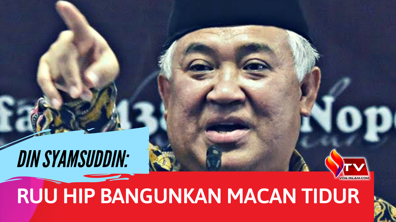 [VIDEO] Din Syamsuddin: RUU HIP Bangunkan Macan Tidur